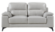 Mazin Furniture Mischa Silver Gray Loveseat-0