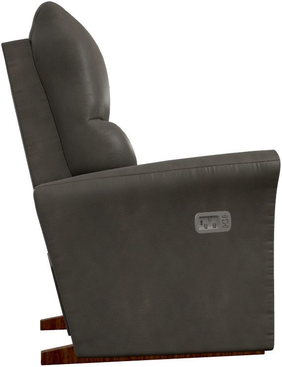 La-Z-Boy® Redwood Slate Power Rocking Recliner with Headrest and Lumbar-2