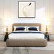 ACME Furniture Erica Dark Beige Queen Panel Bed-1