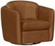 Parker House® Norwood Renaissance Chestnut Swivel Glider Accent Chair-0