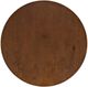 Jofran Inc. Copenhagen Brown Round Dining Table-3
