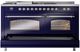 Ilve® Nostalgie II Series 60" Midnight Blue Pro Style Dual Fuel Range-4