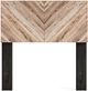 Signature Design by Ashley® Piperton 3-Piece Black/Brown Twin Panel Bed Set-1