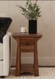 A-America® Eldora Saddle Brown Side Table-1