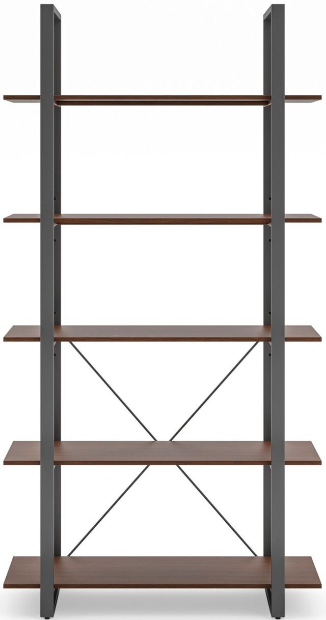 homestyles® Merge Brown Five-Shelf Bookcase-0
