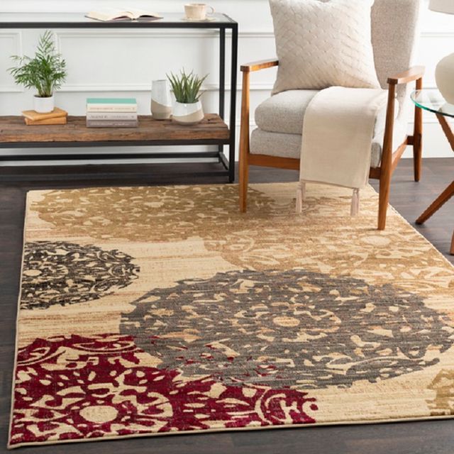 Surya Riley Wheat 10'x13' Area Rug-1