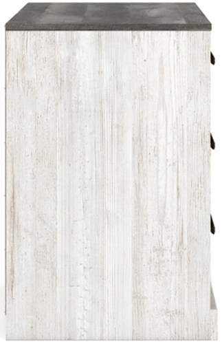 Signature Design by Ashley® Shawburn Dark Charcoal Gray/White Chest of Drawers-3