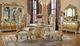 ACME Furniture Cabriole 2-Piece Gold Side Chair Set-1