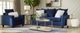 American Wholesale Furniture Indigo Blue Sofa -2