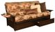 Kodiak Furniture Phoenix Canadian/Espresso Full Futon with Mattress and Storage Drawers-0