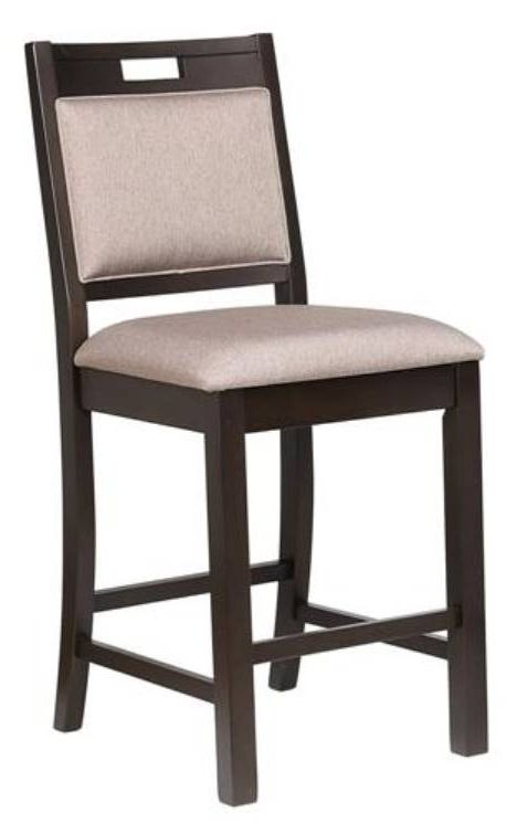 Urban Styles Furniture Dallas 5-Piece Cappuccino/Walnut Counter Height Dining Set-2