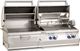 Fire Magic® Aurora A830i 4-Burner Stainless Steel Built In Liquid Propanel Gas and Charcoal Grill-1
