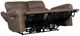 Hooker® Furniture SS Duncan Kalahari Bark Power Reclining Loveseat with Power Headrest and Lumbar-4