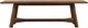 Dovetail Furniture Wrenford Brown Dining Table-1