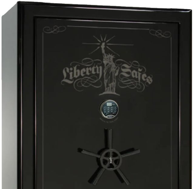 Liberty Safe Presidential Black Gloss 40 Electronic Lock Gun Safe-1