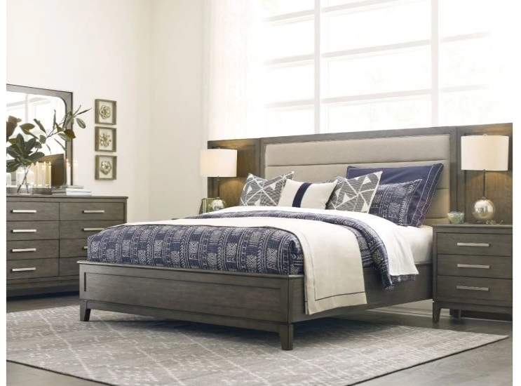 Kincaid Cascade Ross Upholstered Panel Bed - Thumbnail 2