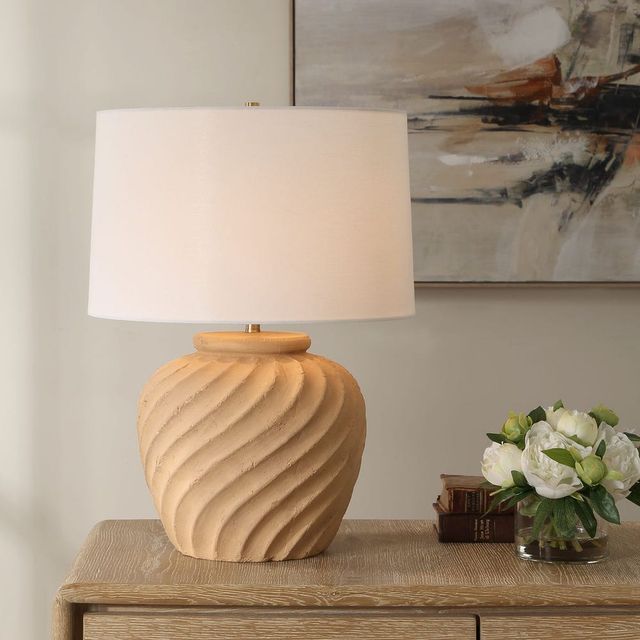Uttermost® Farai Terracotta Table Lamp-1