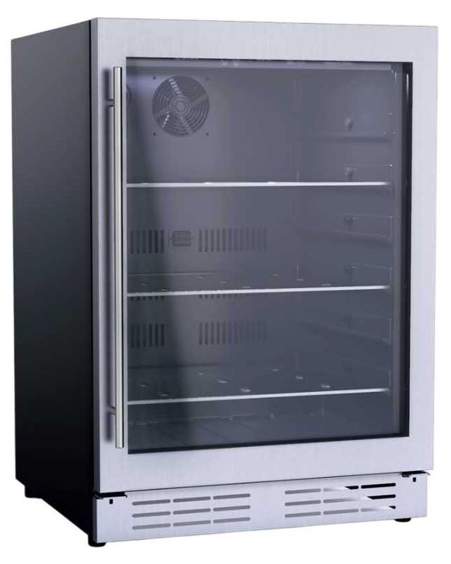Elica RISERVA 24" 4.8 Cu. Ft. Stainless Steel Built-In Beverage Center-0