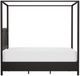 HH2 Home Melanie Oiled Bronze Queen Canopy Bed-2