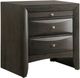 Crown Mark Emily Gray Nightstand-0