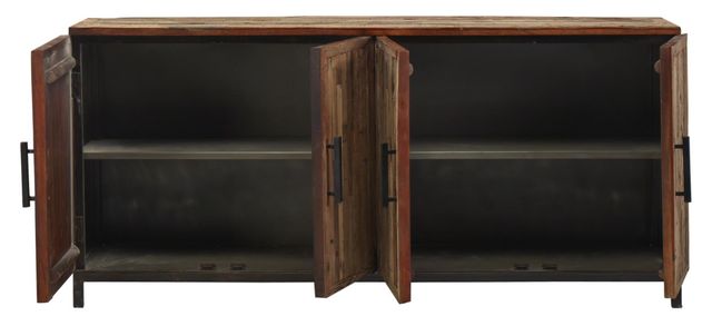 Jaipur Furniture Design Elements 4-Door Ironwood Sideboard-2