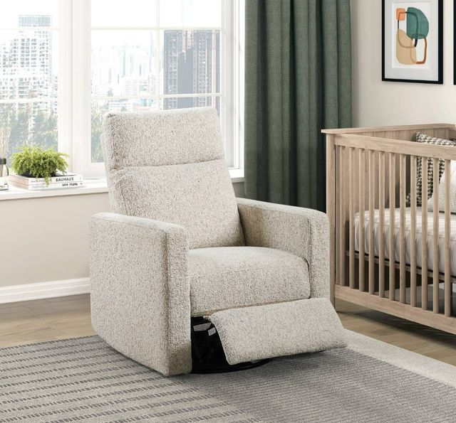 Homelegance® Olathe Quartz Manual Swivel Glider Recliner-1