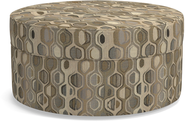 La-Z-Boy® Customizable Roundabout Ottoman-0
