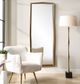 Uttermost® On Point Antiqued Gold Leaf Mirror-1