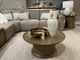 Legacy Classic Harmony Ovation Tweed Round Cocktail Table-1