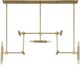 Uttermost® Cadre Antique Brass 14-Light Pendant-3