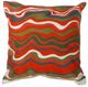 A & B Home Multi-Colored 18" Embroidered Throw Pillow-0