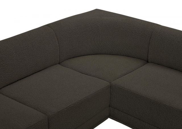 Meridian Furniture Ollie 8-Piece Brown Modular Sectional-3