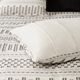Olliix by INK+IVY Ivory/Charcoal Full/Queen Rhea Cotton Jacquard Duvet Cover Mini Set-3
