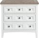 Magnussen Home® Heron Cove Chalk White/Dovetail Grey 2-Tone Drawer Nightstand-1