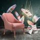 TOV Furniture Rose Orchid Velvet Chair-3