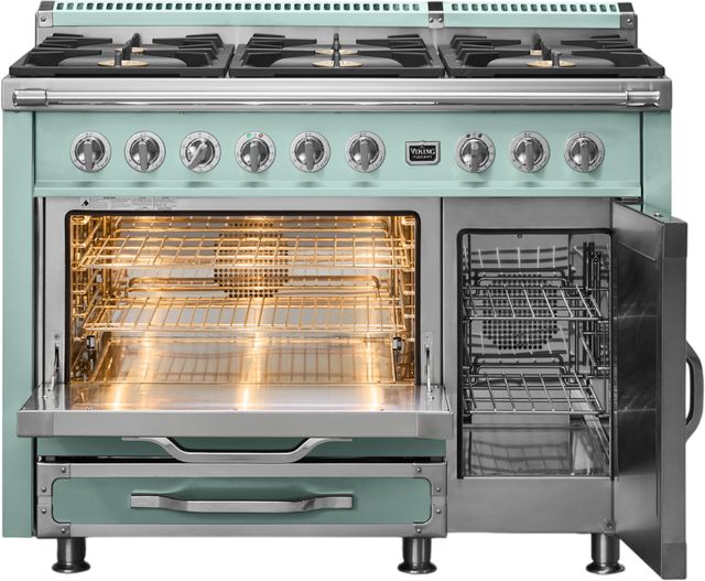 Viking® Tuscany 48" Splash Pro Style Dual Fuel Range-1
