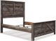 Signature Design by Ashley® Wynnlow 3-Piece Gray King Crossbuck Panel Bed Set-1
