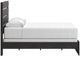 Signature Design by Ashley® Delmorta Dark Gray Queen Panel Bed-2