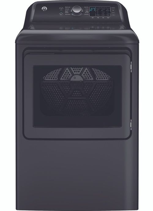 GE® 7.4 Cu. Ft. Diamond Gray Electric Dryer | Zilge's Appliance Center