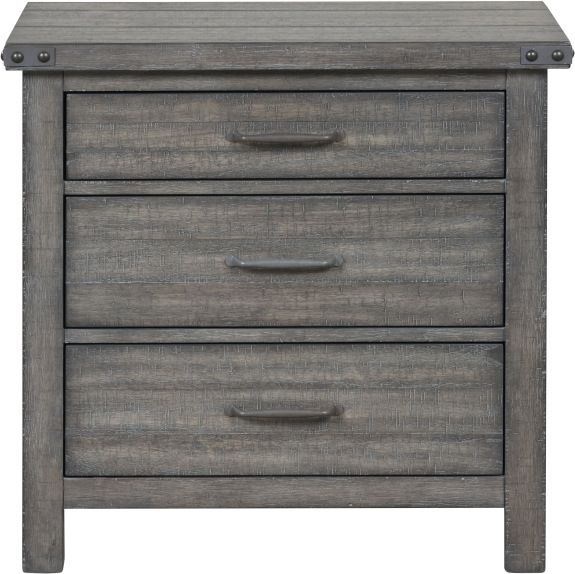 New Classic® Home Furnishings Galleon Gray Nightstand-1