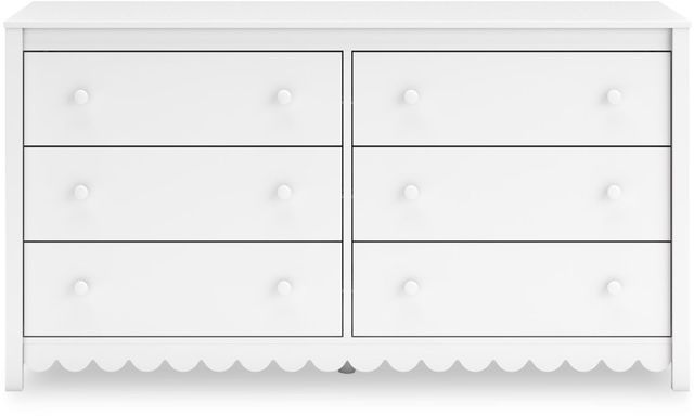 Signature Design by Ashley® Hallityn White Dresser-2