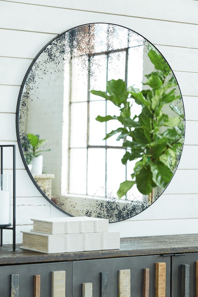 Signature Design by Ashley® Kali Black Accent Mirror-4