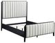 Coaster® Brookmead 4-Piece Black/Ivory Eastern King Size Bedroom Set-1