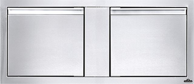 Napoleon 42" x 16" Stainless Steel Small Double Door-0