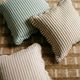 TOV Furniture Striped Rose Taupe Throw Pillow-1