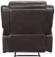 Homelegance® Yerba Dark Brown Manual Reclining Chair-4