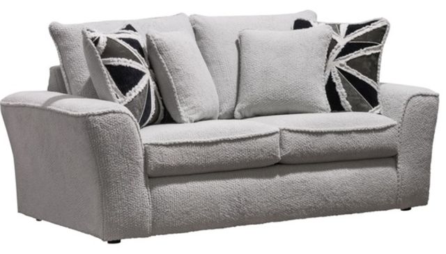 American Wholesale Furniture Sonar Light Dove Loveseat-0
