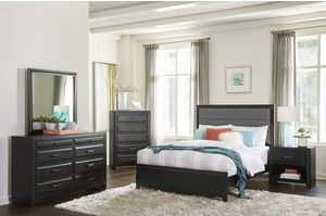 Mazin Furniture Cordelia Espresso Queen Bed-2