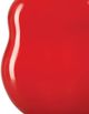 Currey & Company Bittersweet Coral Orange Small Double Gourd Peking Vase-2
