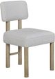 Bernards Pagosa Rio Smoke Upholstered Dining Side Chair-0